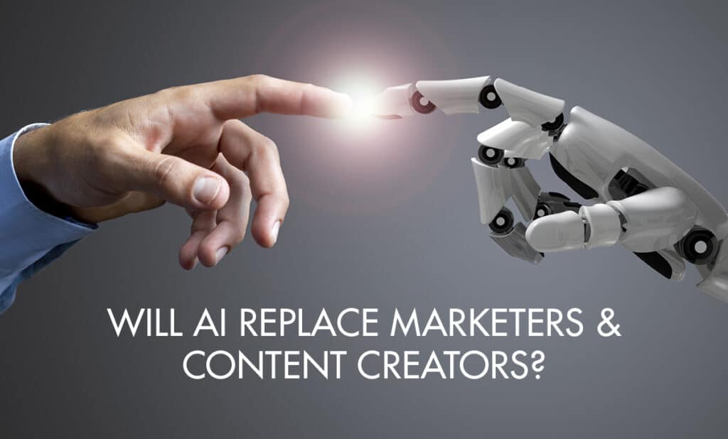 generative AI or human marketers and content creators